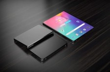 В сети появилось изображение первого гибкого планшета Samsung
