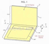 Apple запатентовала MacBook с экраном вместо клавиатуры